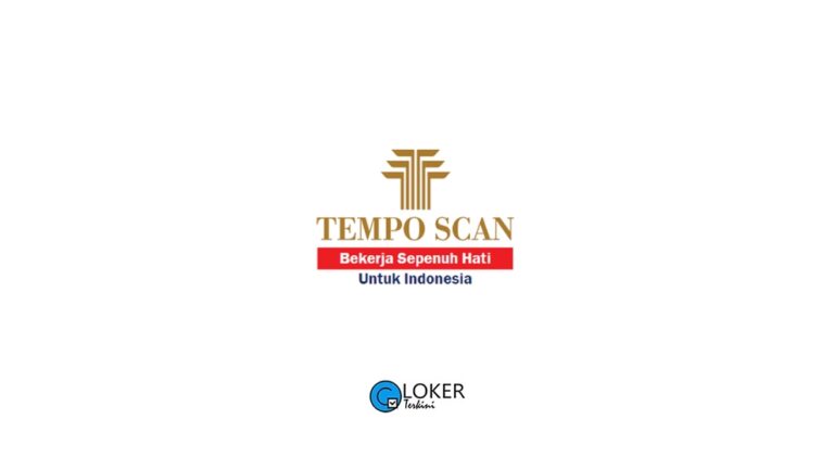 Lowongan Kerja PT Tempo Scan Pacific Tbk