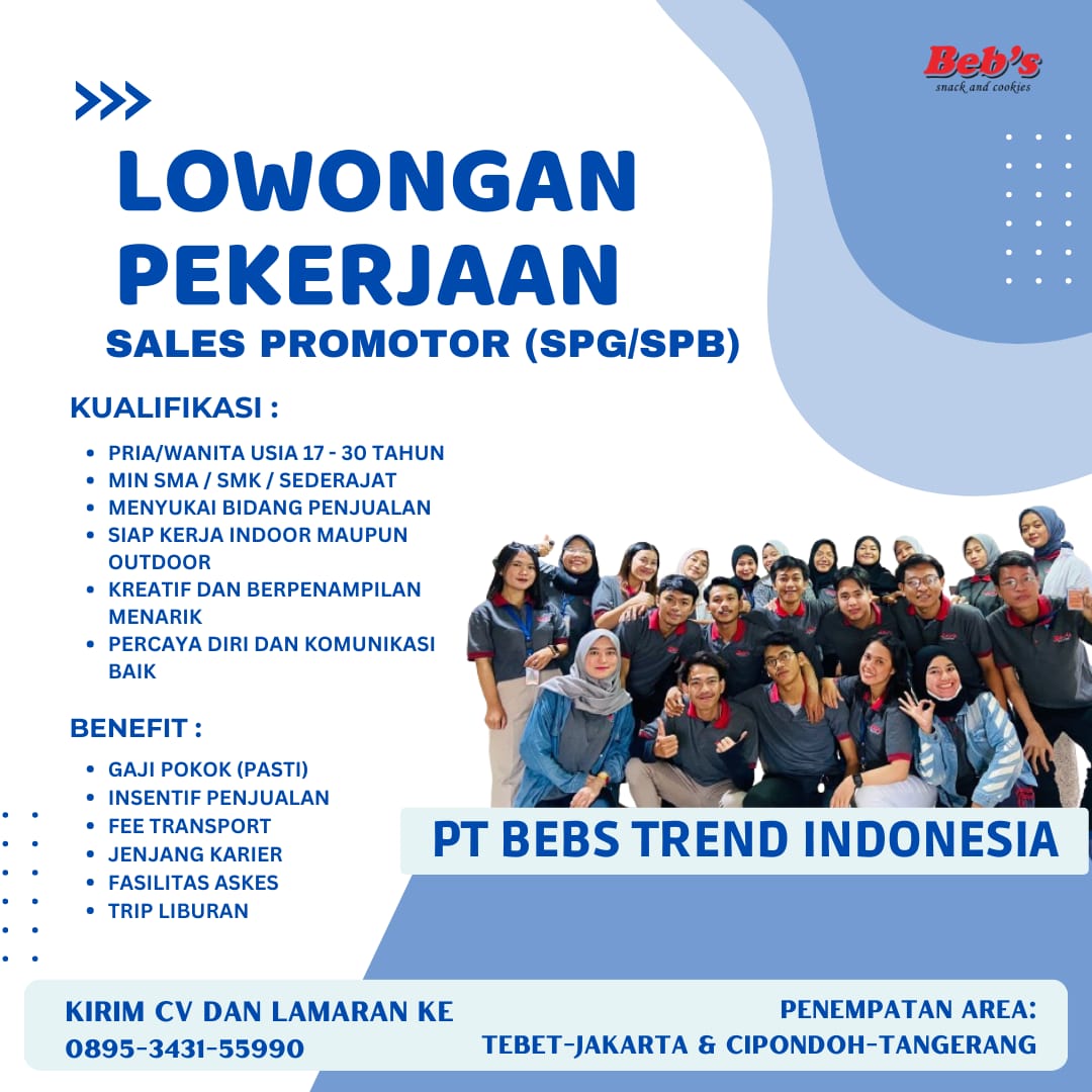 Lowongan Kerja - Beb’s Snack - Loker Terkini