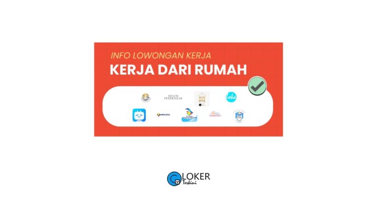 Loker Kerja Dari Rumah Terbaru November 2023