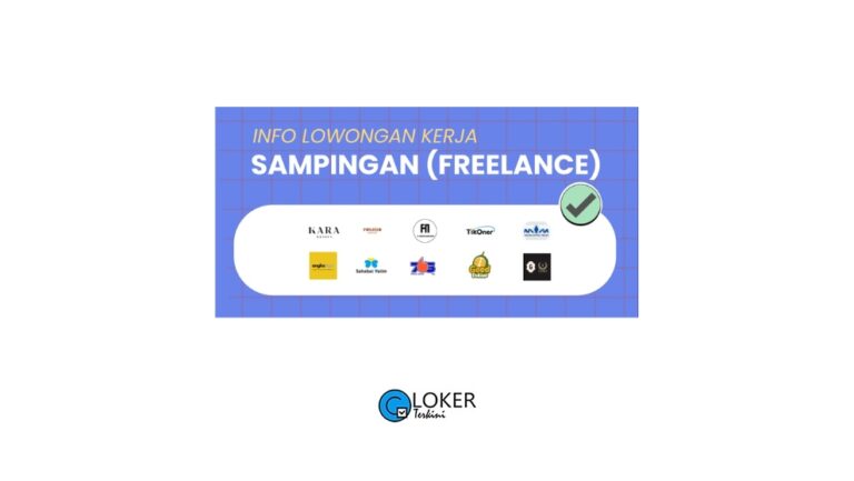 Loker Sampingan (Freelance) Terbaru 2023