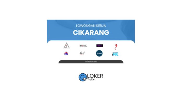 Loker Cikarang Bekasi & Sekitarnya Januari 2024